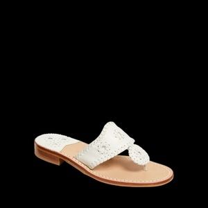 New, never worn White Palm Beach Flat Jack Rogers